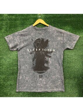 Sleep Token Mineral Wash T-Shirt Size Medium